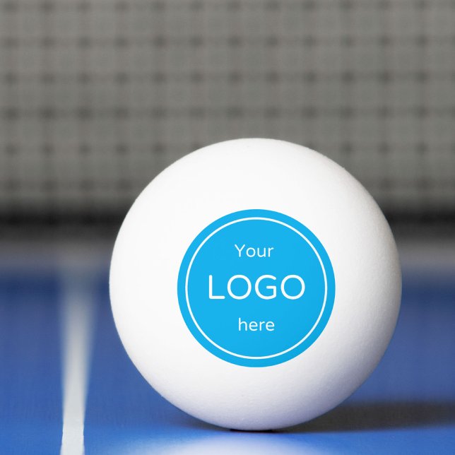 Tabletennis add your company business logo pingisboll (Skapare uppladdad)