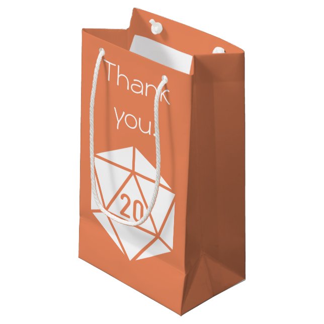 Tabletop-Chic i Coral Gift Bag (Framsidan Vinklad)