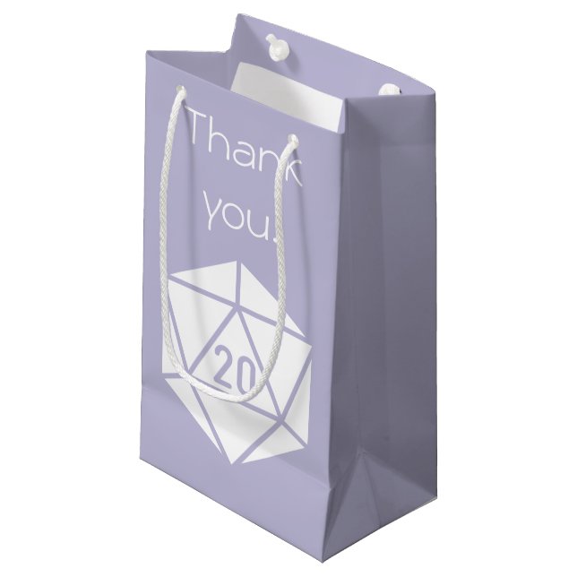 Tabletop-Chic i Lavender Gift Bag (Framsidan Vinklad)