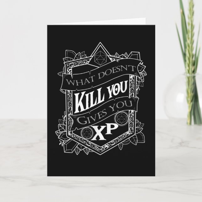 Tabletop Gaming Ge You XP Dice Kort (Framsida)