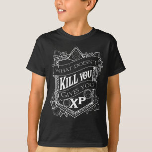 Tabletop Gaming Gift Ge You XP Dice T Shirt