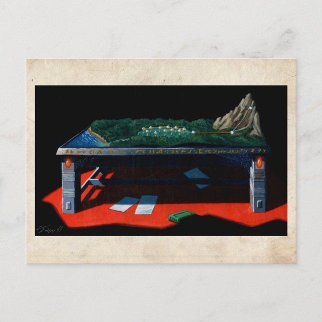 Tabletop-modell - vykort (Framsida)