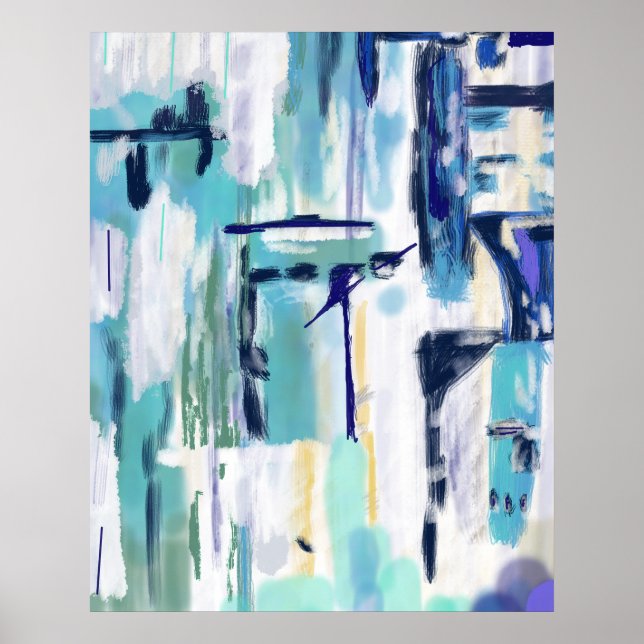 Tabletop Plaque med Easel Poster (Framsidan)