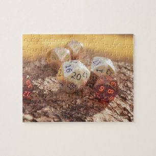 Tabletop RPG   Fantasy Role Player Dice på Bark Pussel