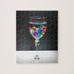 Tabletop RPG   Färglös roll Spela D6 Dice i glas Pussel