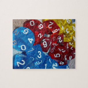 Tabletop RPG PNP Fantasy Roll Player Dice Sets Pussel