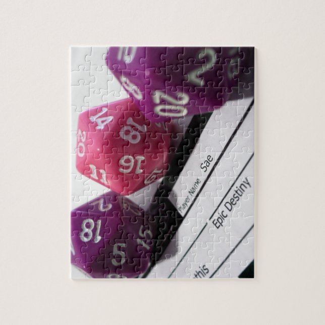 Tabletop RPG | PNP-rolluppspelningstecken Lakan Di Pussel (Vertikal)