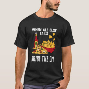Tabletop-spelbrib Dm Dungeon Rpg-funny Rol T Shirt