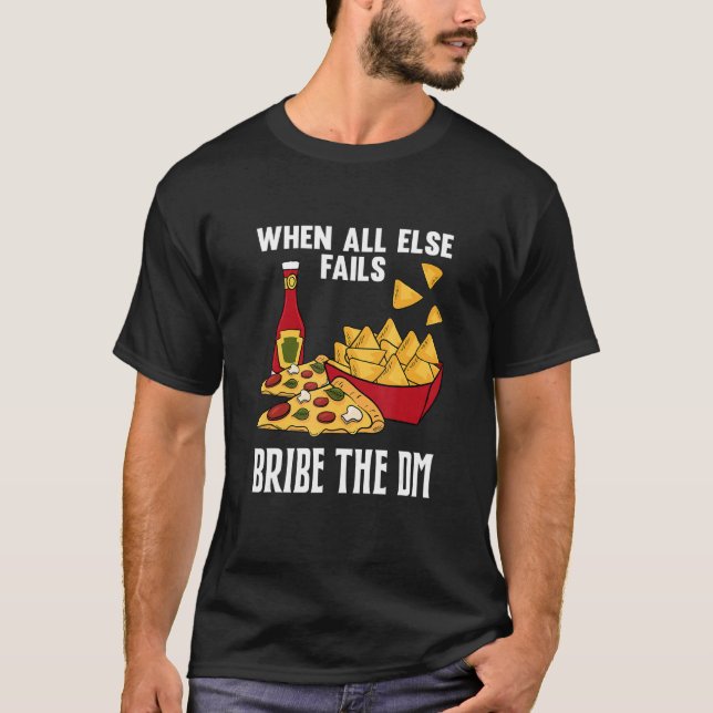 Tabletop-spelbrib Dm Dungeon Rpg-funny Rol T Shirt (Framsida)