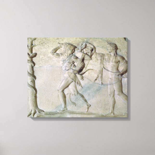 Tablett som avbildar Hercules Canvastryck (Framsida)