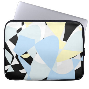 Tabletter och laptop sleeve med konstnärlig målnin