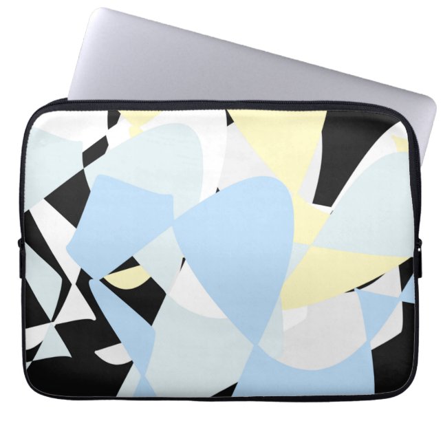 Tabletter och laptop sleeve med konstnärlig målnin (Framsidan)
