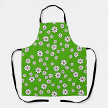 Tablier floral taille moyenne