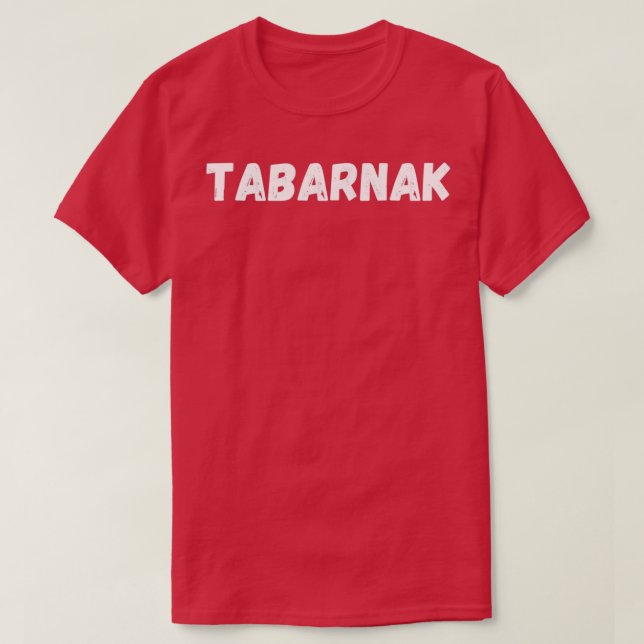Tabnak Quebec Fransk Funny Gift T Shirt (Design framsida)