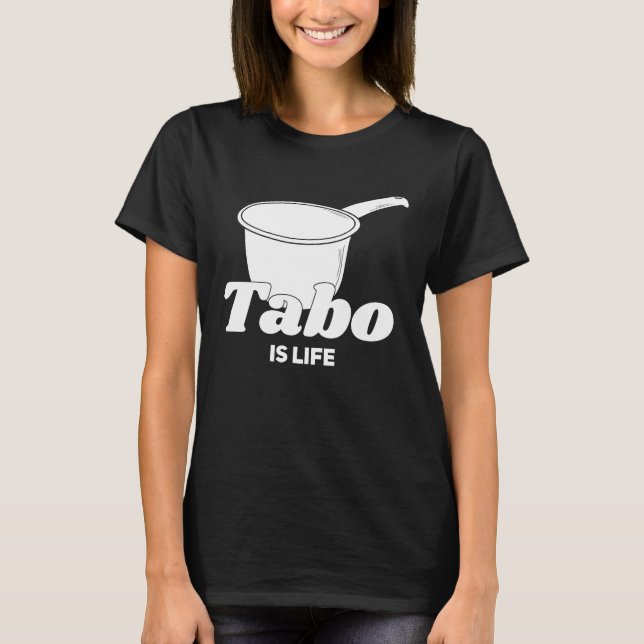 Tabo Filipino Philippines Hygiene T Shirt (Framsida)