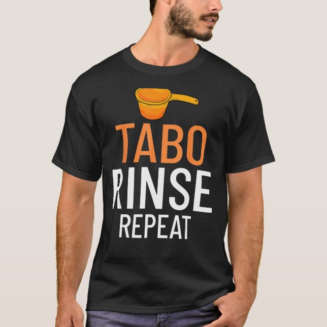 Tabo Filipino Philippines Hygiene T Shirt (Framsida)