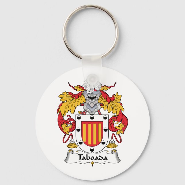 Taboada Family Crest Nyckelring (Framsida)