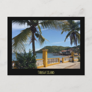 Taboga Island Postcard Vykort