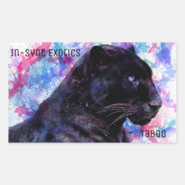 Taboo Rektangulärt Klistermärke