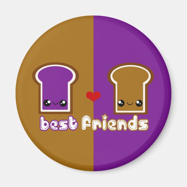 Tabu Japan Best Friends Line - PB&J Magnet (Framsidan)
