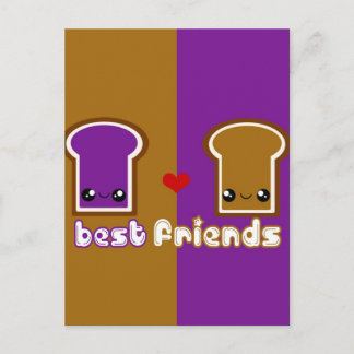 Tabu Japan Best Friends Line - PB&J Vykort