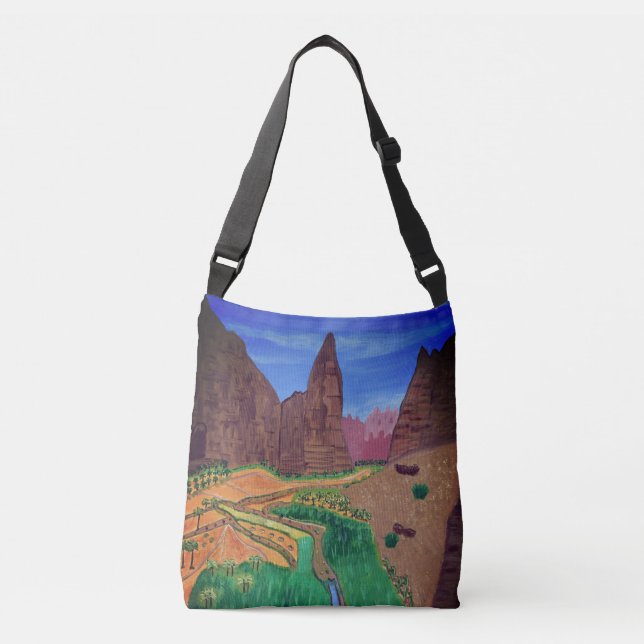 Tabuk, Saudiarabien, korsningspåse Axelväska (Framsida)