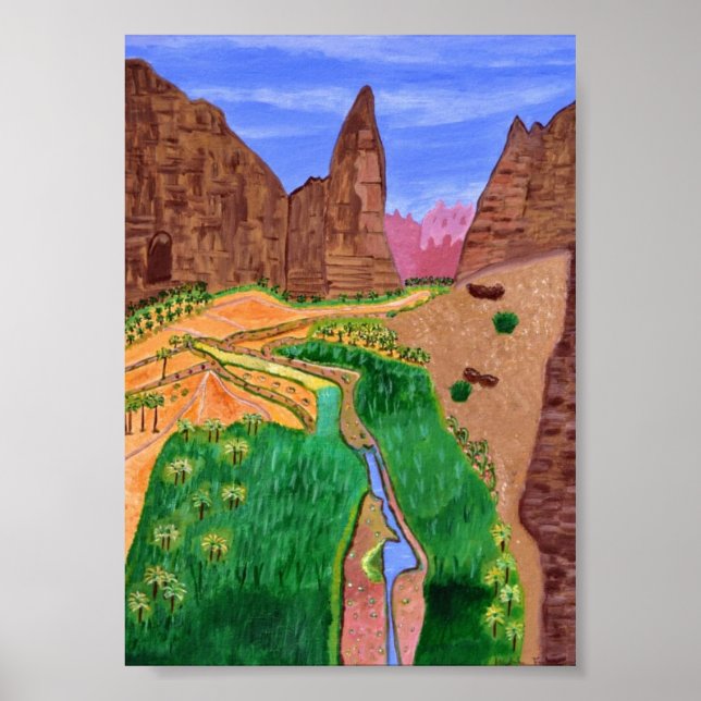 Tabuk, Saudiarabien Poster (Framsidan)