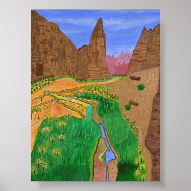 Tabuk, Saudiarabien poster (Framsidan)