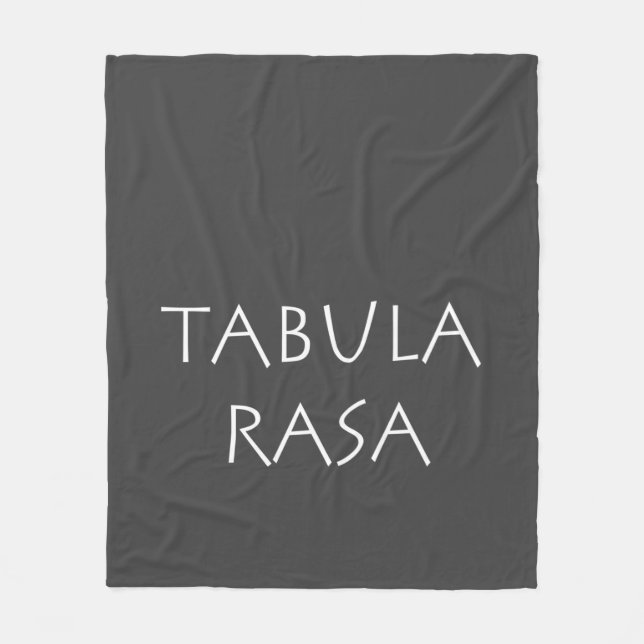 Tabula rasa fleecefilt (Framsidan)