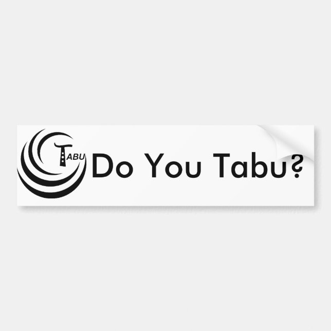 Tabulogotyp ingen STOR PNG för tillbaka Bildekal (Framsidan)