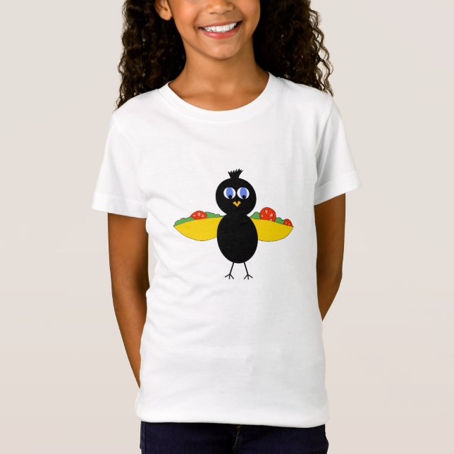 Tac-kråka T Shirt (Framsida)