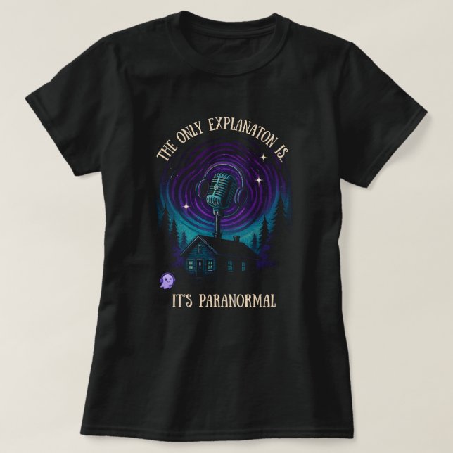 TAC s6 Slogan med tema Cabin/Mic T Shirt (Design framsida)