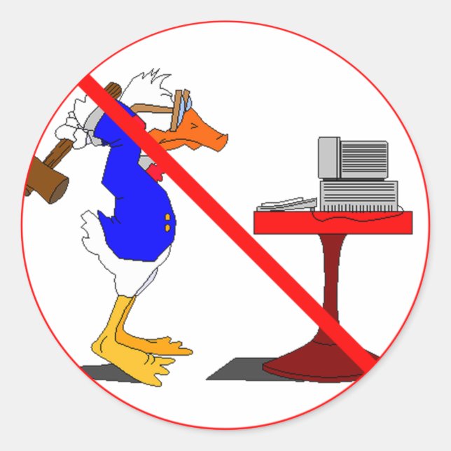 TACC - Sticker Runt Klistermärke (Framsida)