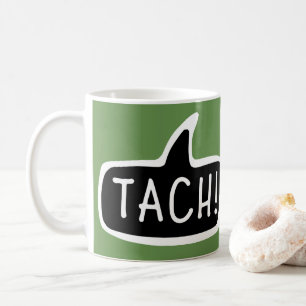 TACH! Tyska Hälsning, Hej Tal Bubble Kaffemugg