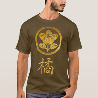 Tachibana Kamon med Tachibana Kanji T Shirt