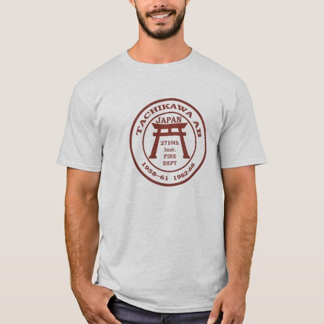 Tachikawa AB avfyrar avdelning T-shirt (Framsida)