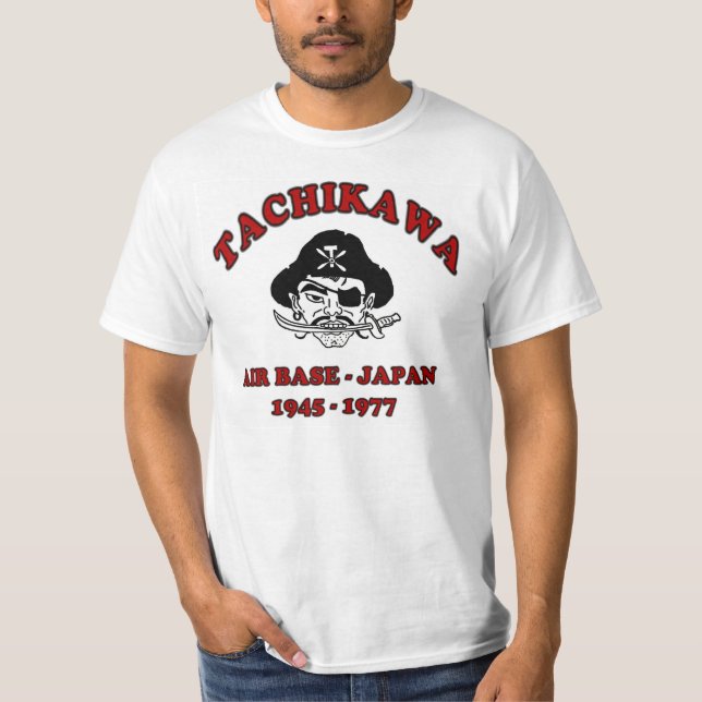 tachikawa flygbas japan t shirt (Framsida)
