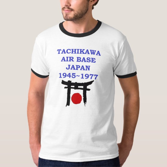 tachikawa flygbas japan tee shirt (Framsida)