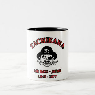 tachikawa flygbas japan Två-Tonad mugg