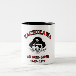 tachikawa flygbas japan Två-Tonad mugg