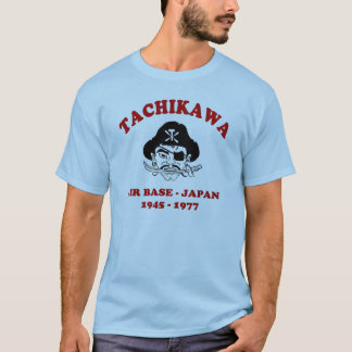 tachikawa flygbas tokyo japan tee shirt
