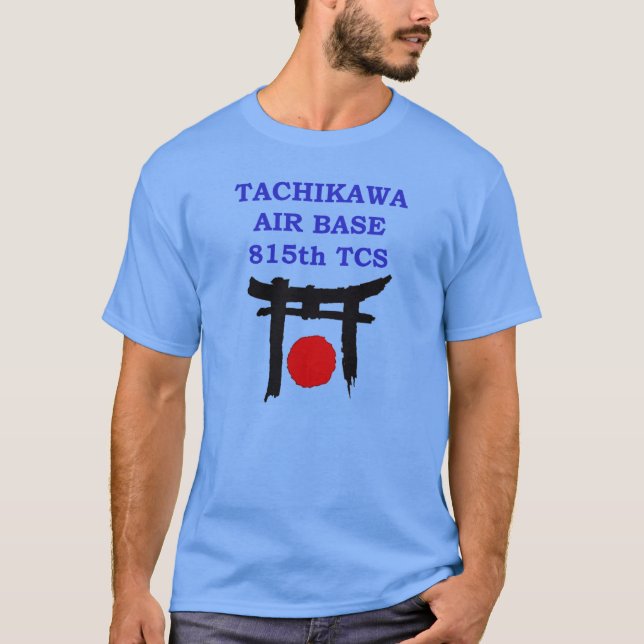 Tachikawa flygbasJapan 815. TCS Tee Shirt (Framsida)