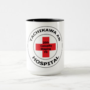 Tachikawa flygbasJapan sjukhus Mugg