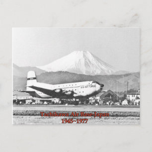 Tachikawa luft base japan 1945-1977-vykort vykort