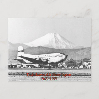 Tachikawa luft base japan 1945-1977-vykort vykort