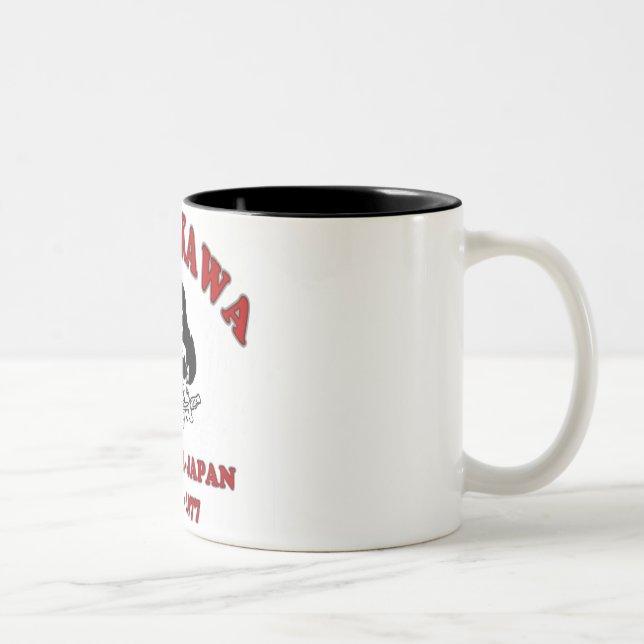 Tachikawa Luft Base Japan Två-Tonad Mugg (Höger)