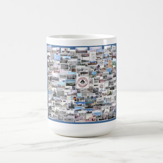 Tachikawa Luft Base Photo Japan Collage 1945-1977 Kaffemugg (Center)