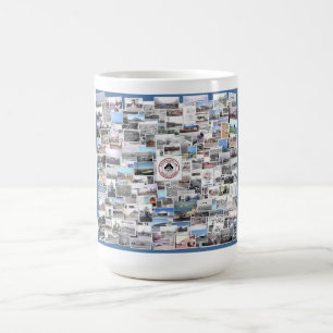 Tachikawa Luft Base Photo Japan Collage 1945-1977 Kaffemugg