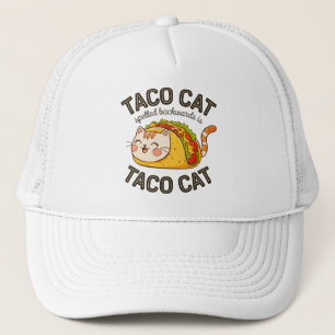 Tacho Cat är Kattdjuret Taco Cat Cute Keps
