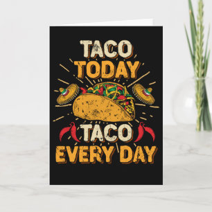 Tacho Dag Tacho Tacho Tisdag Cinco de Mayo Kort